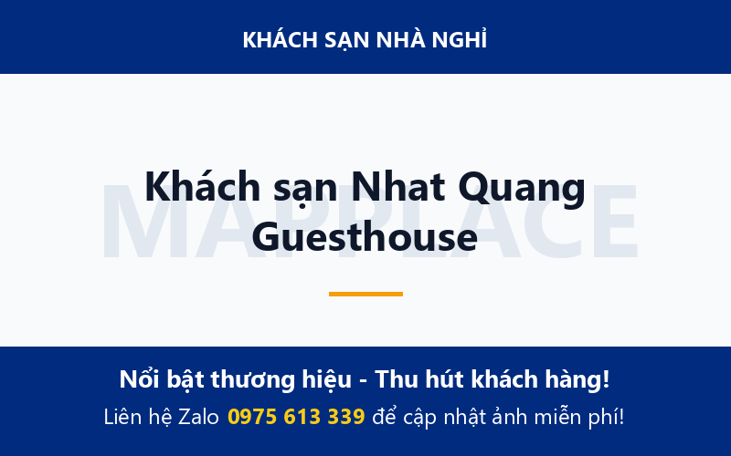 Khách sạn Nhat Quang Guesthouse