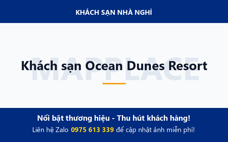 Khách sạn Ocean Dunes Resort