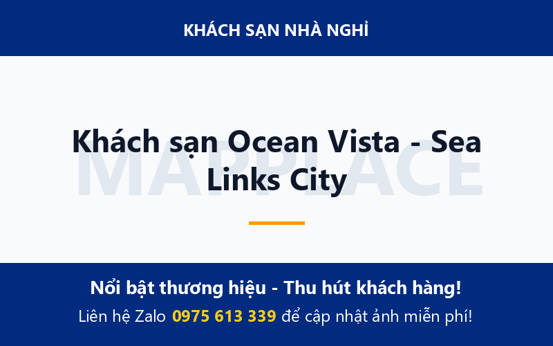 Khách sạn Ocean Vista - Sea Links City