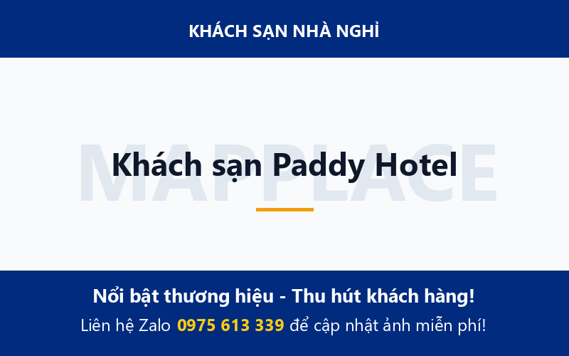 Khách sạn Paddy Hotel