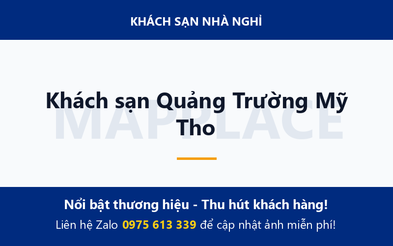 Khách sạn Quảng Trường Mỹ Tho