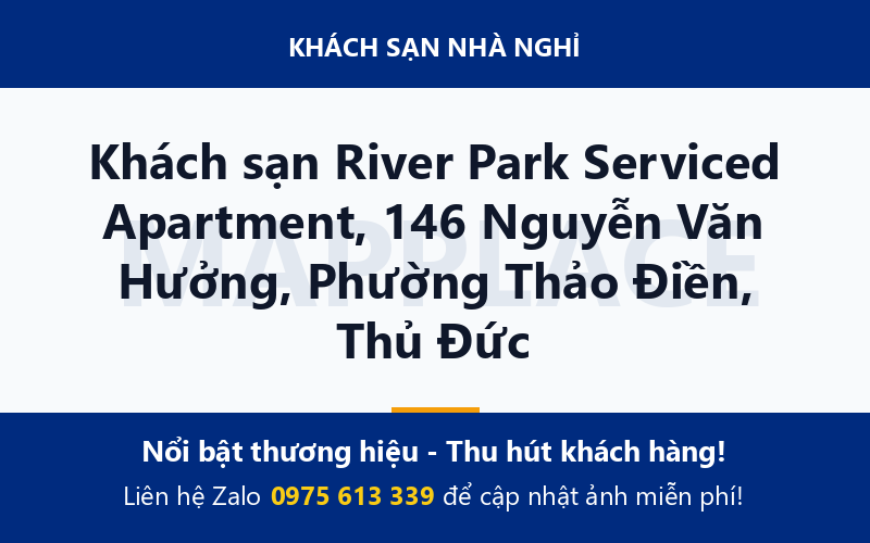 Khách sạn River Park Serviced Apartment, 146 Nguyễn Văn Hưởng, Phường Thảo Điền, Thủ Đức