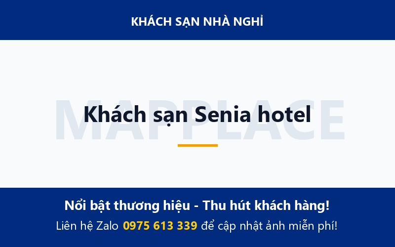 Khách sạn Senia hotel