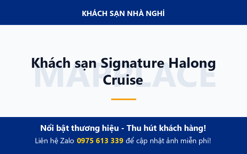 Khách sạn Signature Halong Cruise
