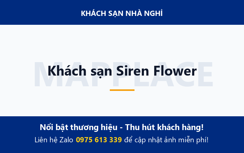 Khách sạn Siren Flower