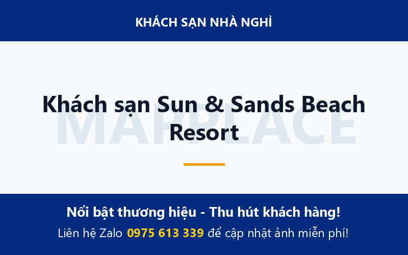 Khách sạn Sun & Sands Beach Resort