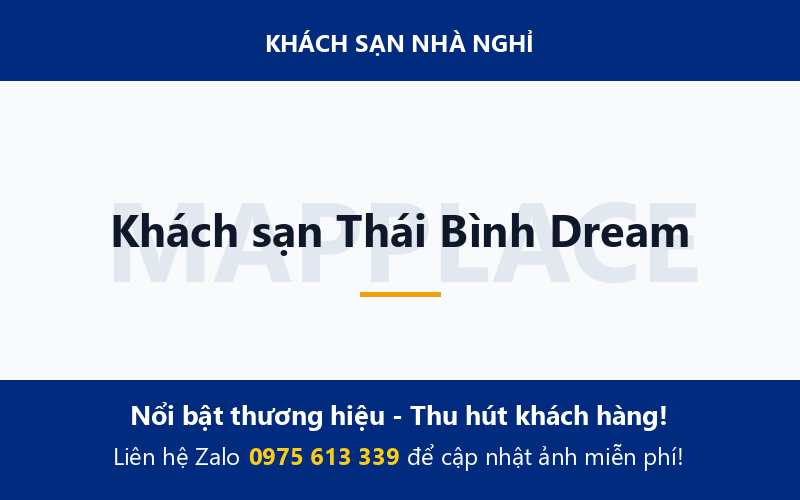 Khách sạn Thái Bình Dream