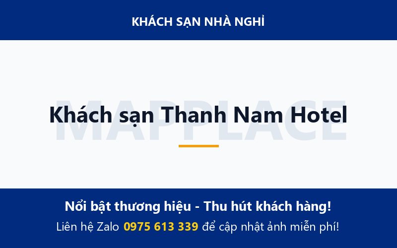 Khách sạn Thanh Nam Hotel