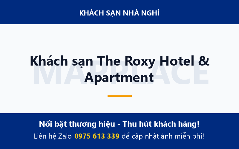 Khách sạn The Roxy Hotel & Apartment