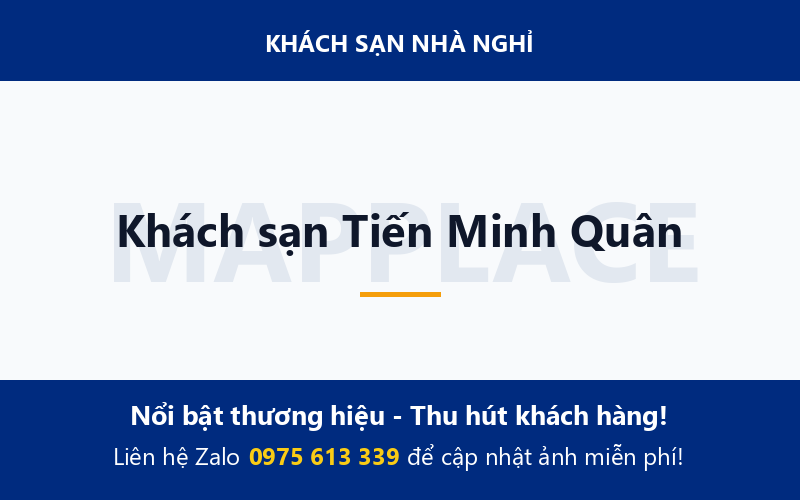 Khách sạn Tiến Minh Quân