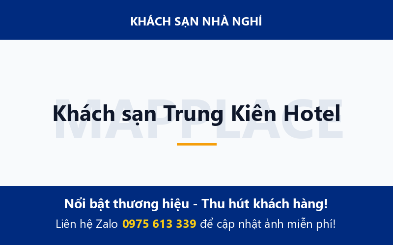 Khách sạn Trung Kiên Hotel