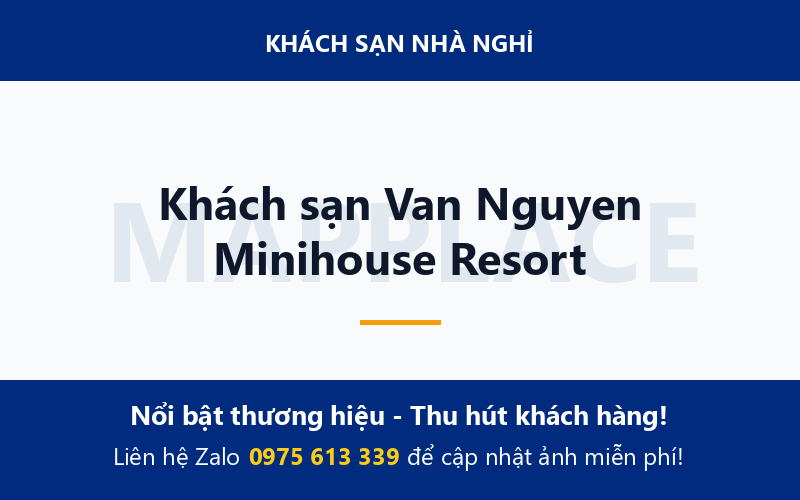 Khách sạn Van Nguyen Minihouse Resort