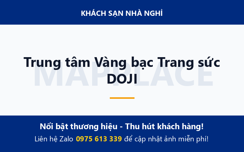 Trung tâm Vàng bạc Trang sức DOJI