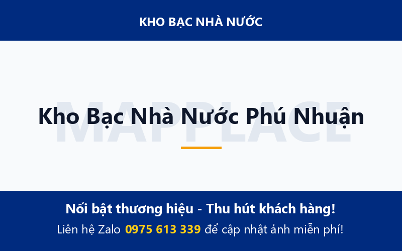 Kho Bạc Nhà Nước Phú Nhuận