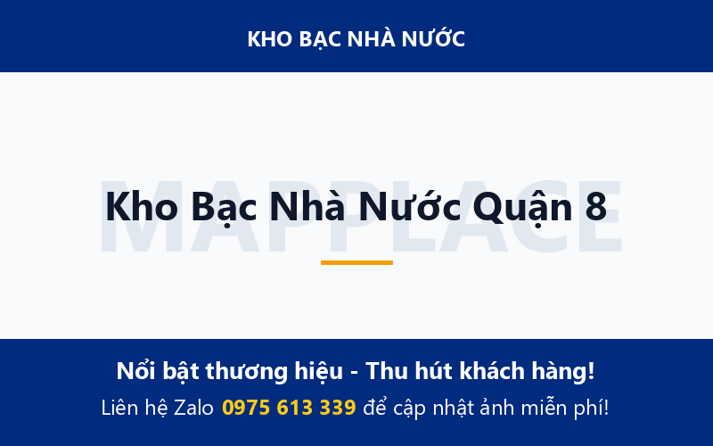Kho Bạc Nhà Nước Quận 8