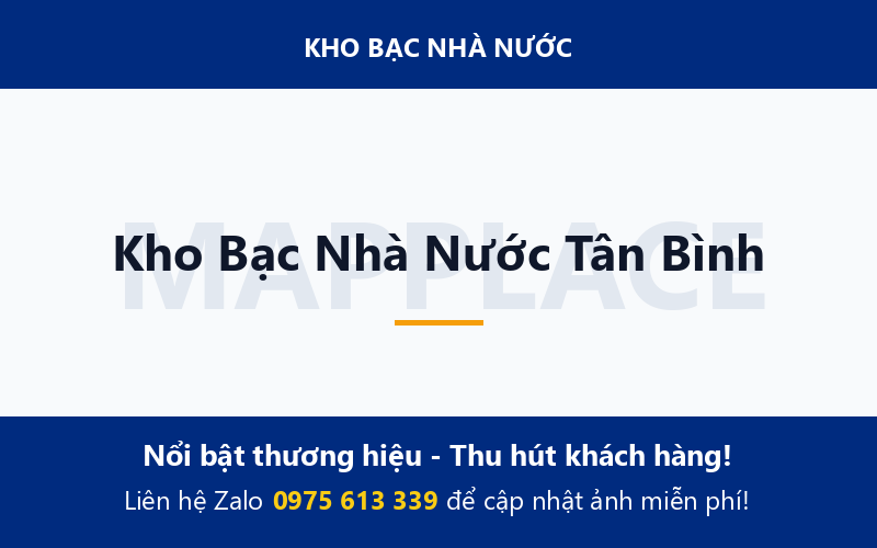 Kho Bạc Nhà Nước Tân Bình