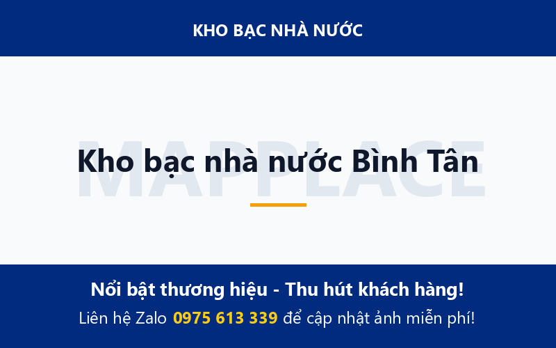 Kho bạc nhà nước Bình Tân