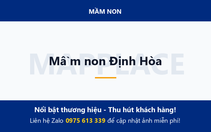 Mầm non Định Hòa