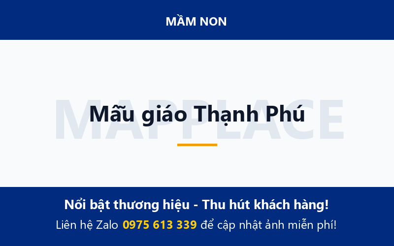 Mẫu giáo Thạnh Phú
