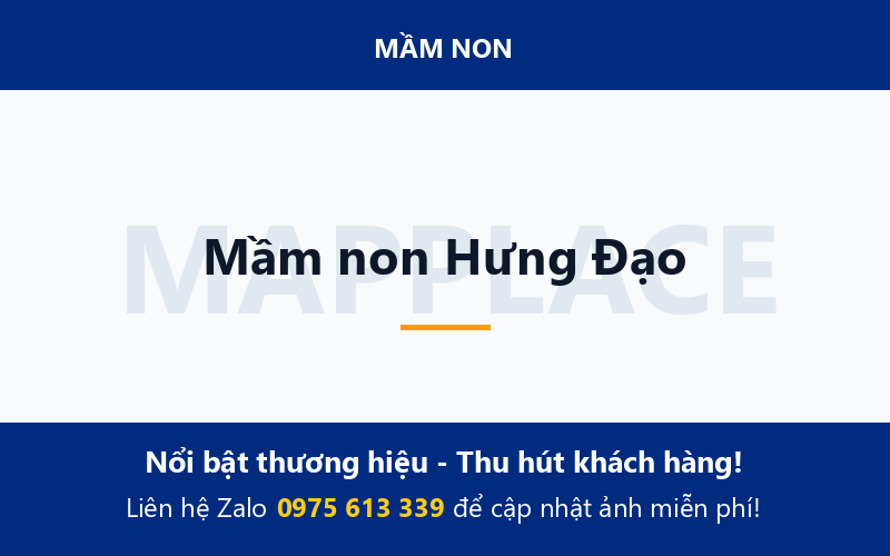 Mầm non Hưng Đạo