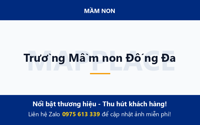 Trường Mầm non Đống Đa