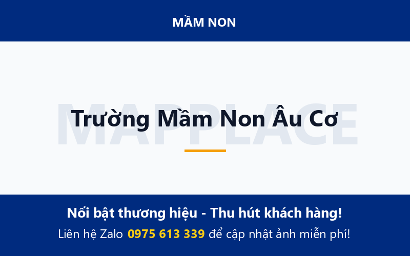 Trường Mầm Non Âu Cơ