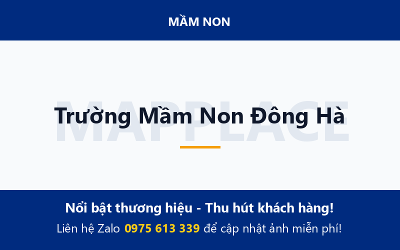 Trường Mầm Non Đông Hà
