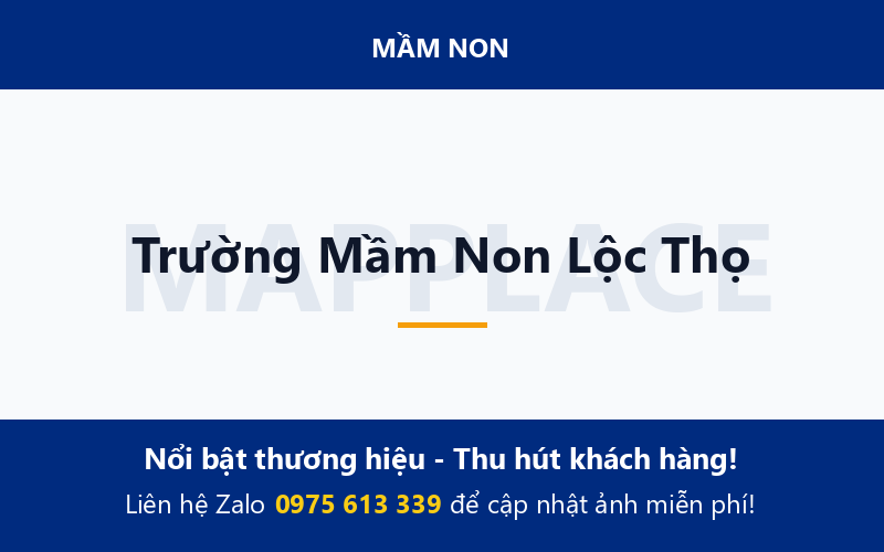 Trường Mầm Non Lộc Thọ
