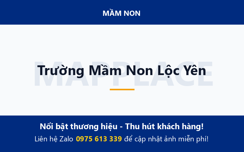 Trường Mầm Non Lộc Yên
