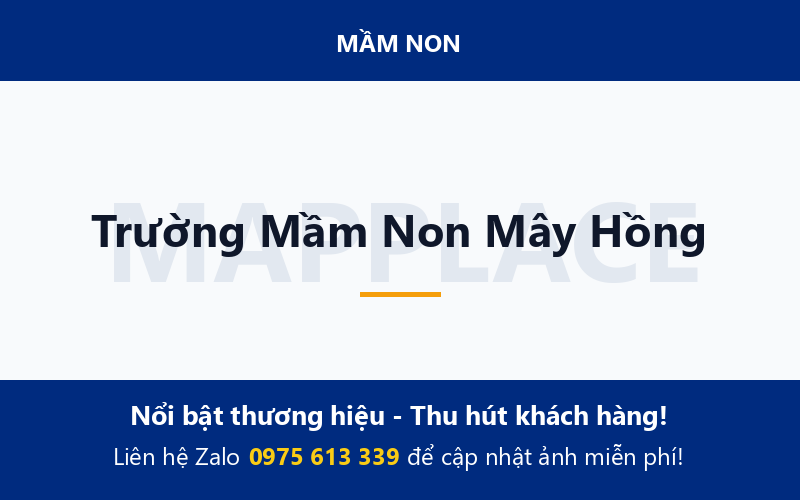 Trường Mầm Non Mây Hồng