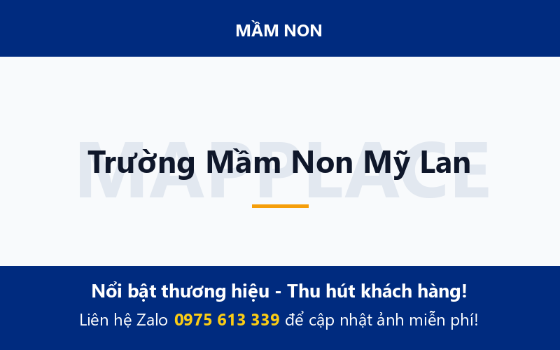 Trường Mầm Non Mỹ Lan
