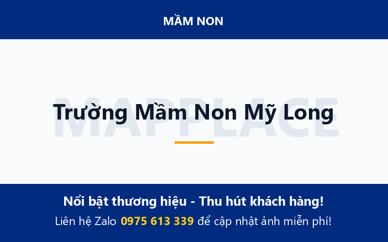 Trường Mầm Non Mỹ Long