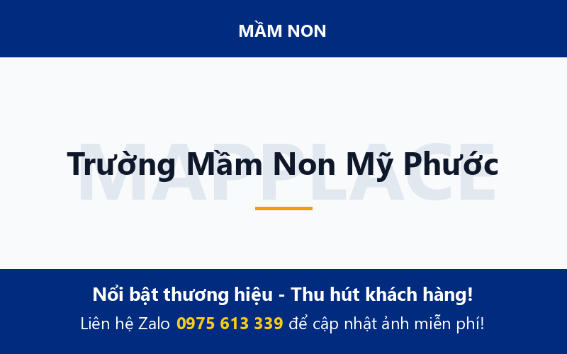 Trường Mầm Non Mỹ Phước