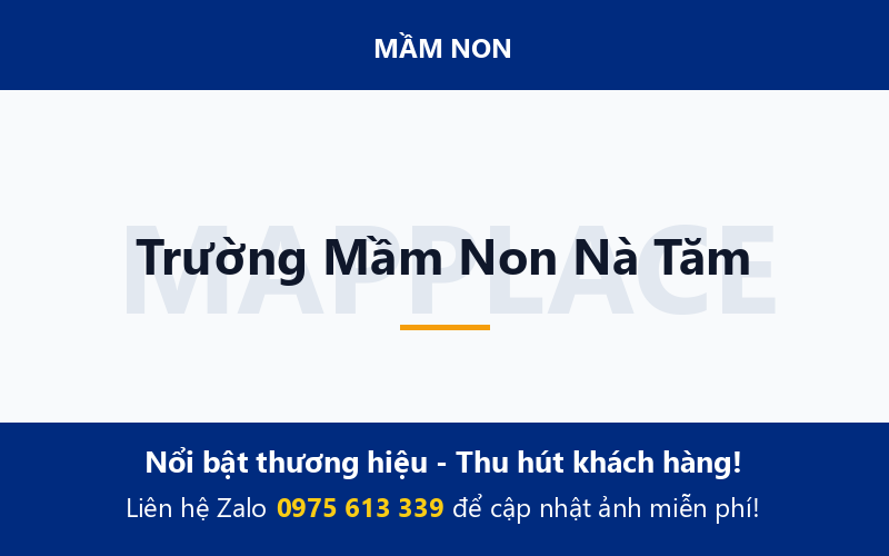 Trường Mầm Non Nà Tăm