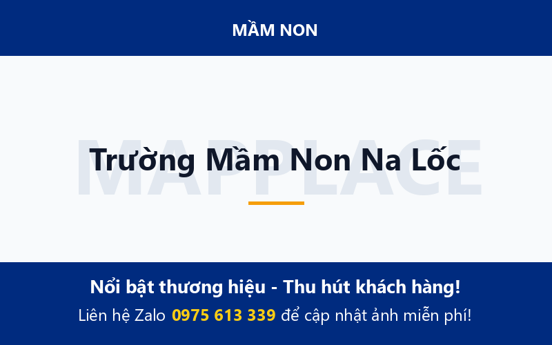 Trường Mầm Non Na Lốc