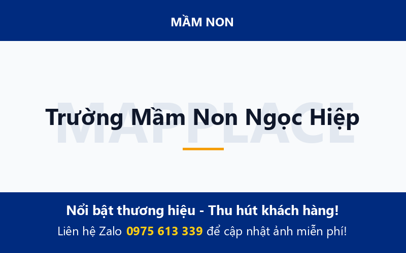 Trường Mầm Non Ngọc Hiệp
