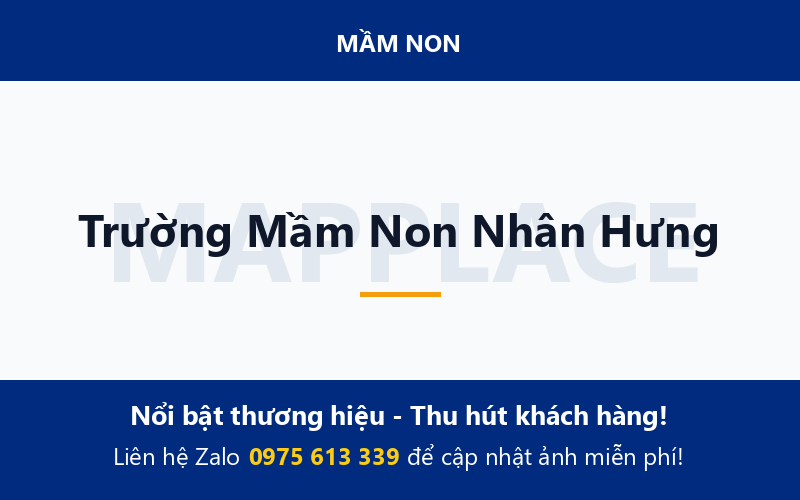 Trường Mầm Non Nhân Hưng
