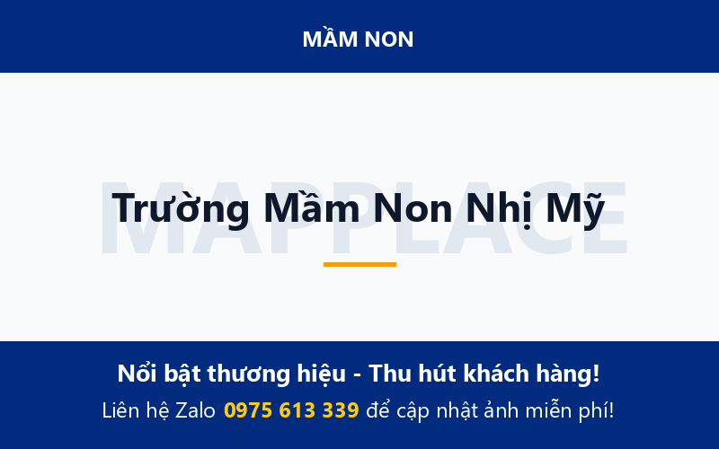 Trường Mầm Non Nhị Mỹ