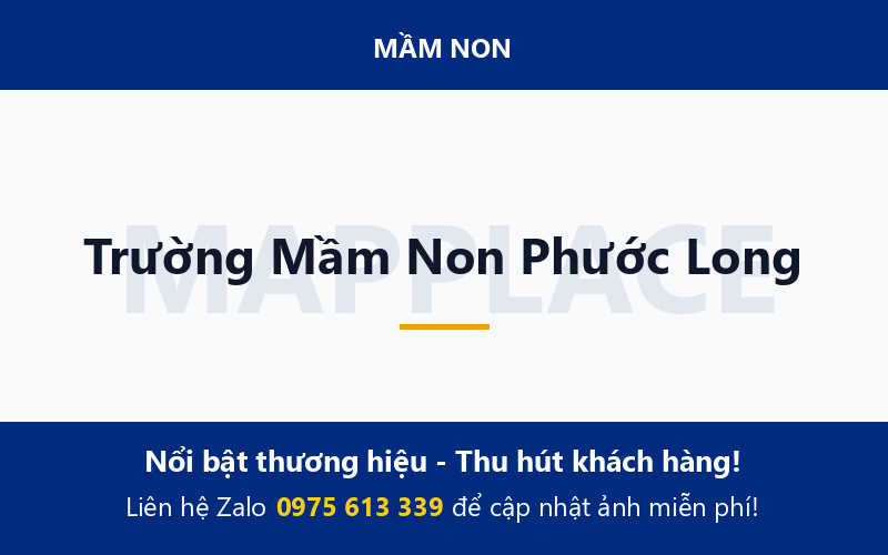 Trường Mầm Non Phước Long