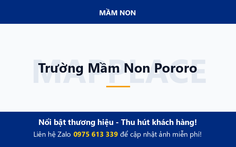 Trường Mầm Non Pororo