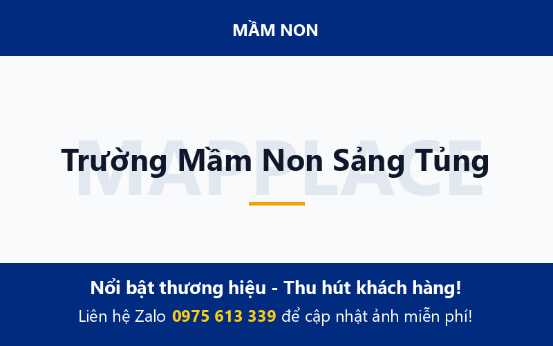 Trường Mầm Non Sảng Tủng