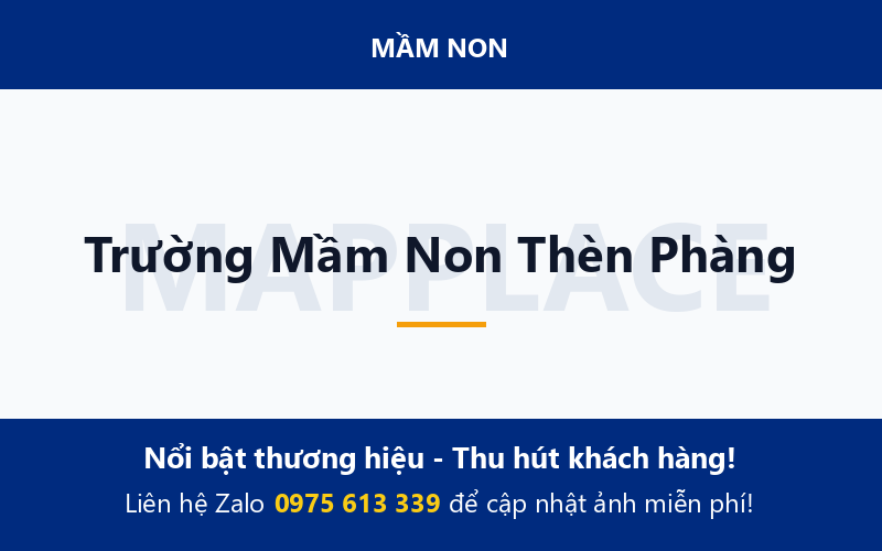 Trường Mầm Non Thèn Phàng