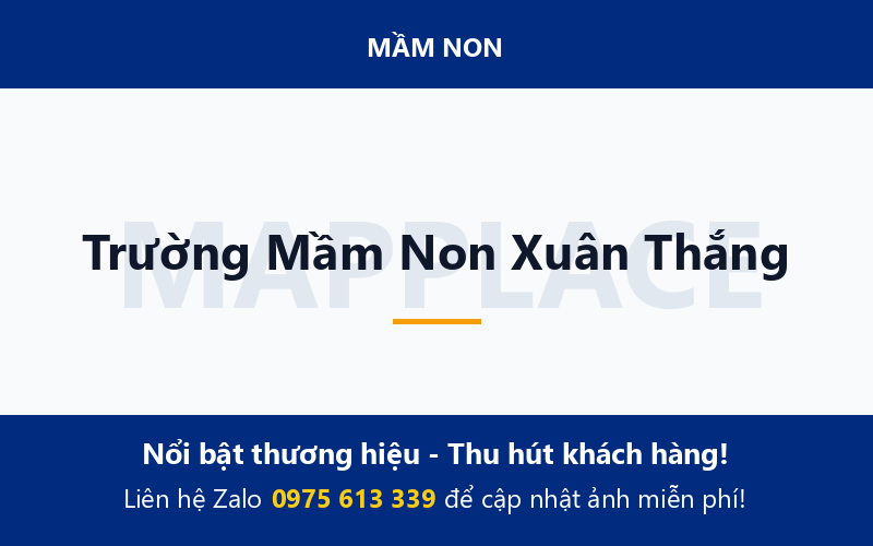 Trường Mầm Non Xuân Thắng