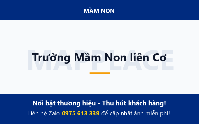 Trường Mầm Non liên Cơ