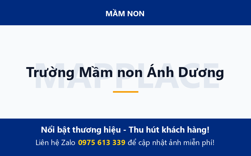 Trường Mầm non Ánh Dương