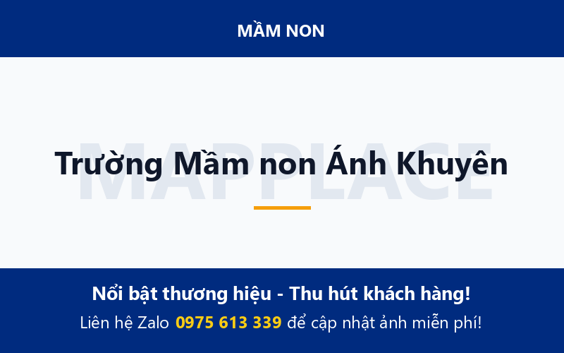 Trường Mầm non Ánh Khuyên