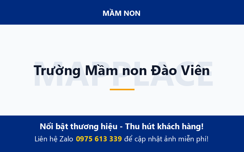 Trường Mầm non Đào Viên