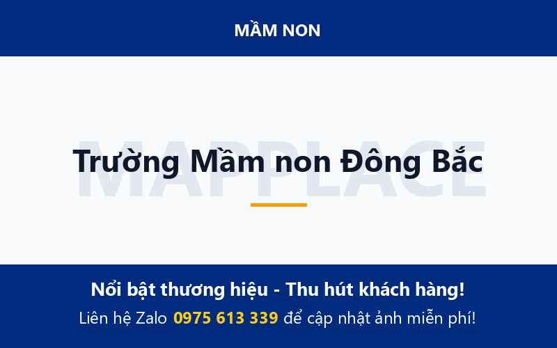 Trường Mầm non Đông Bắc