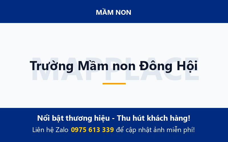 Trường Mầm non Đông Hội