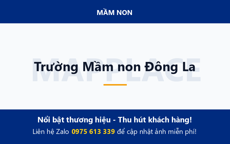 Trường Mầm non Đông La